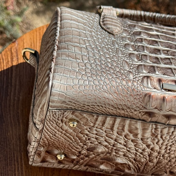 Brahmin Stacy Satchel Silver Lining - Picture 7 of 10